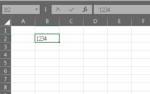 excel 數值文字