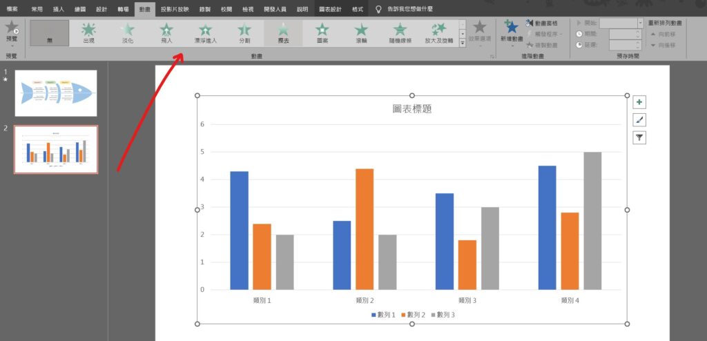 ppt 長條圖動畫