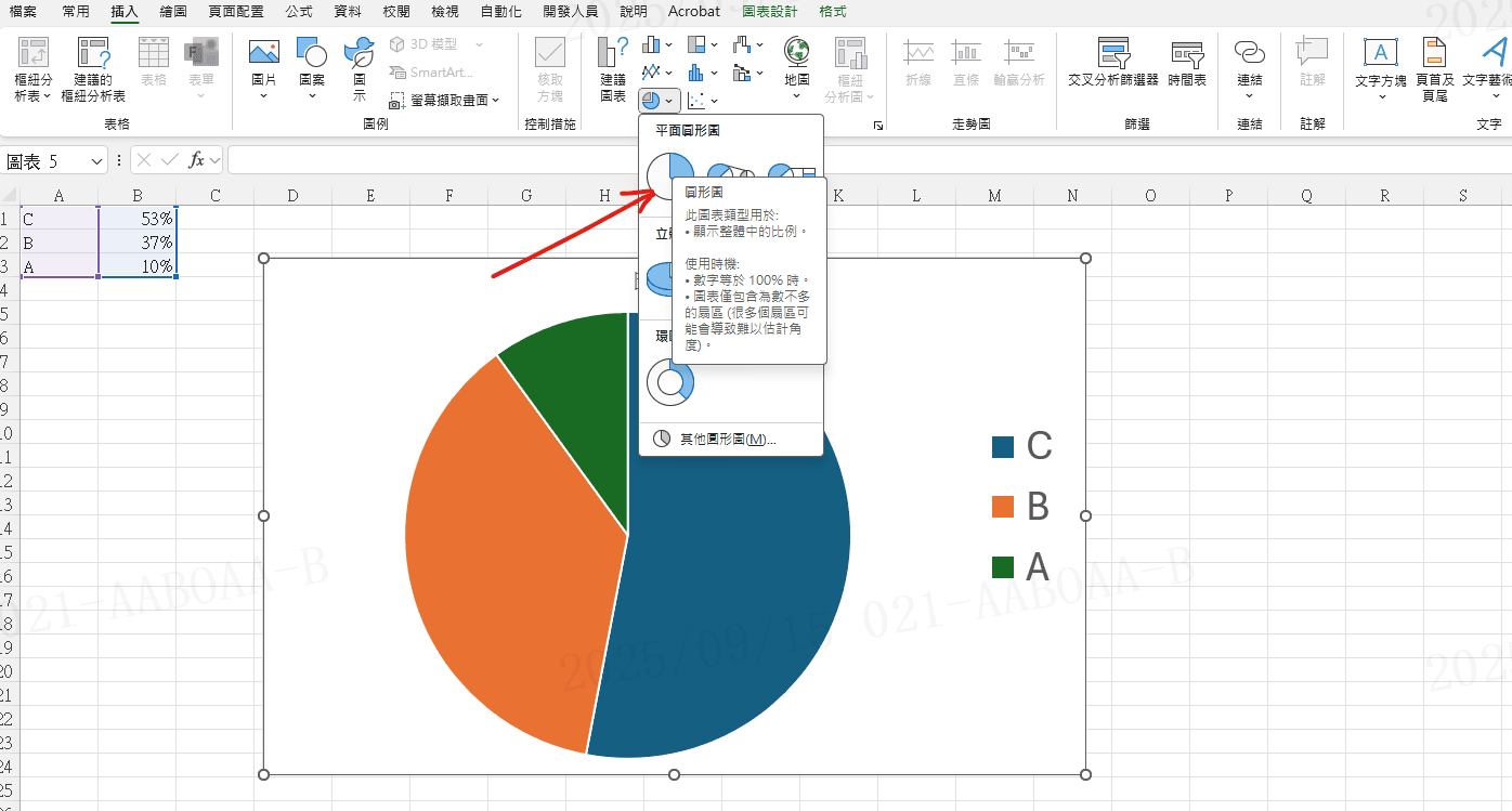 【教學】Excel 如何設計排序過後的圓餅圖?超簡單馬上學會! - JAFN's note